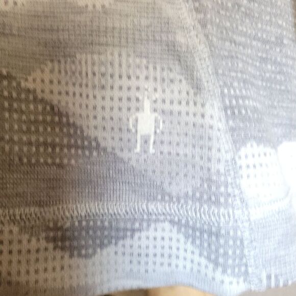 SmartWool Women's Classic Base Layer 1/4 Zip Top Print Womens XL 100% Merino - Picture 9 of 13